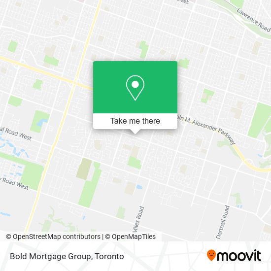 Bold Mortgage Group map