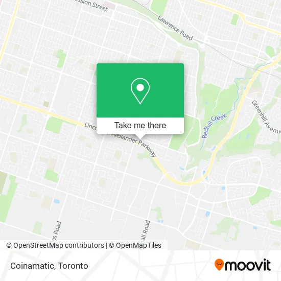 Coinamatic map