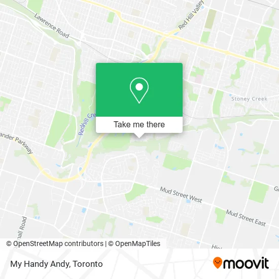 My Handy Andy map