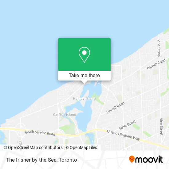 The Irisher by-the-Sea map