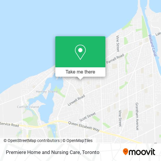 Premiere Home and Nursing Care map