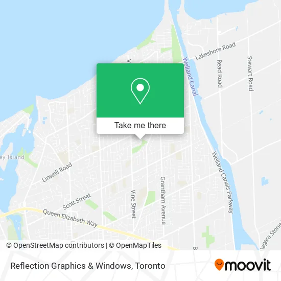 Reflection Graphics & Windows map