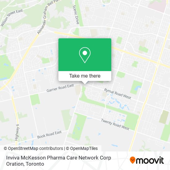 Inviva McKesson Pharma Care Network Corp Oration map