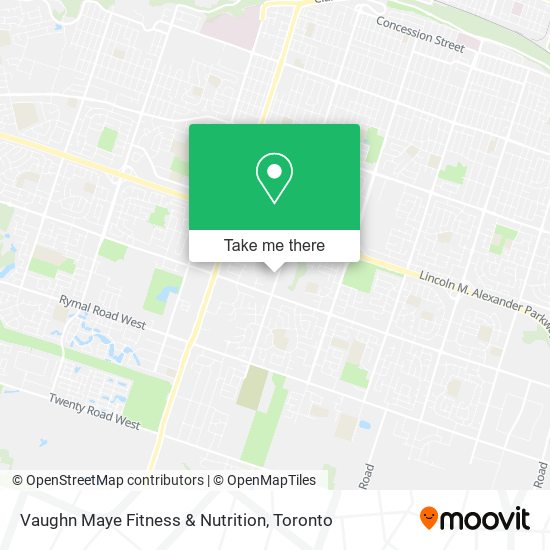Vaughn Maye Fitness & Nutrition map