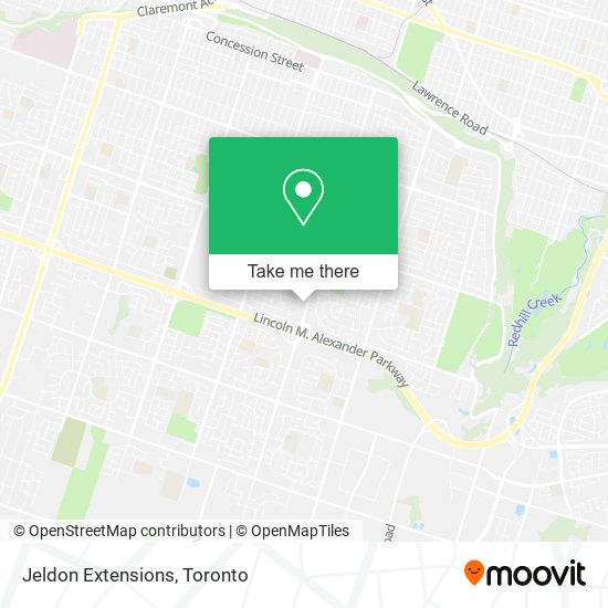 Jeldon Extensions map