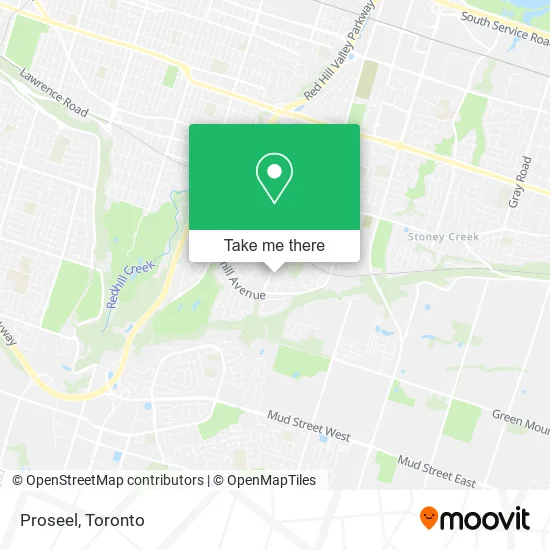 Proseel map