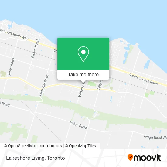 Lakeshore Living map