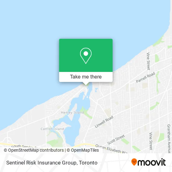 Sentinel Risk Insurance Group map