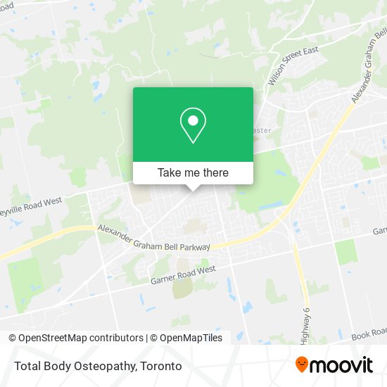Total Body Osteopathy plan