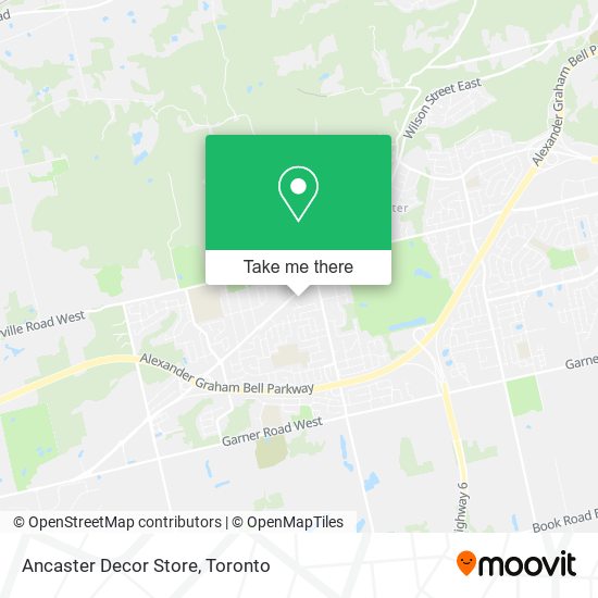 Ancaster Decor Store plan