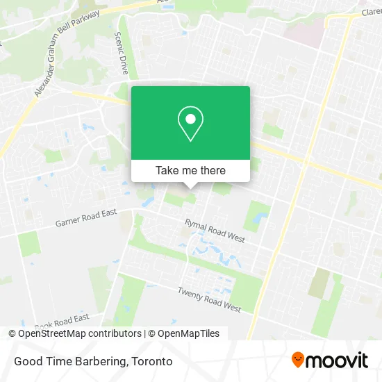 Good Time Barbering map