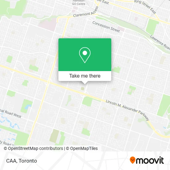 CAA map