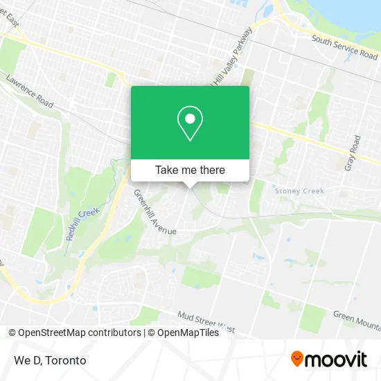 We D map