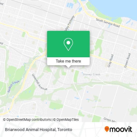 Briarwood Animal Hospital map