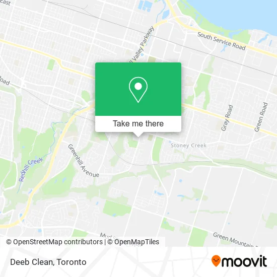 Deeb Clean map