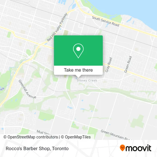 Rocco's Barber Shop map