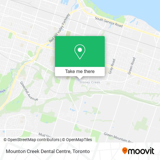 Mounton Creek Dental Centre map