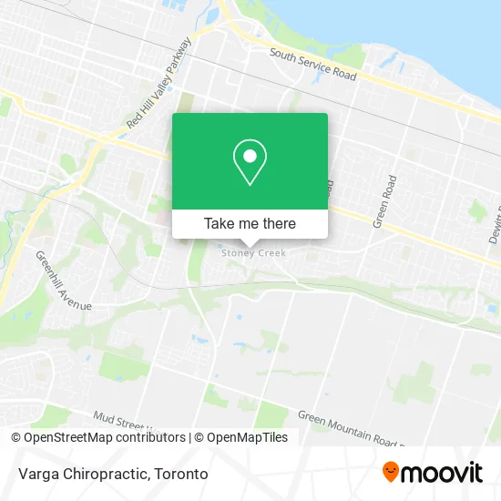 Varga Chiropractic map