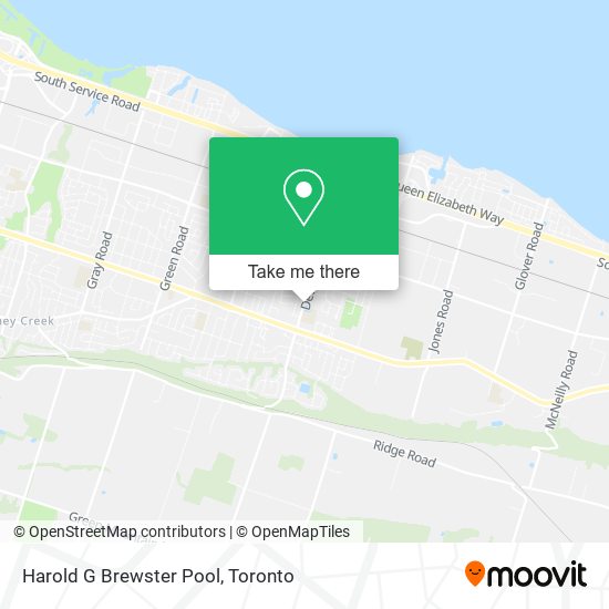 Harold G Brewster Pool map