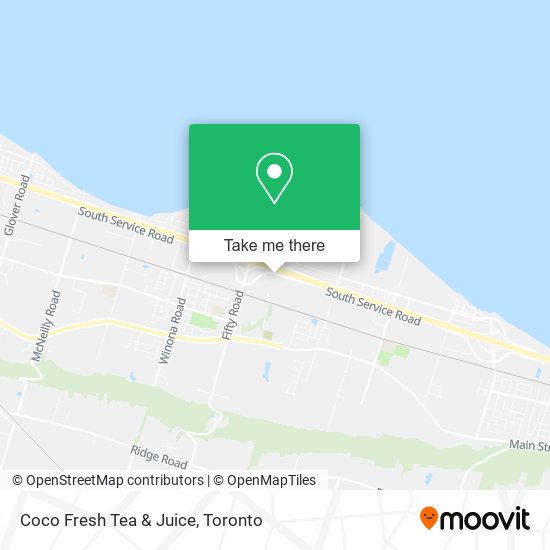 Coco Fresh Tea & Juice map