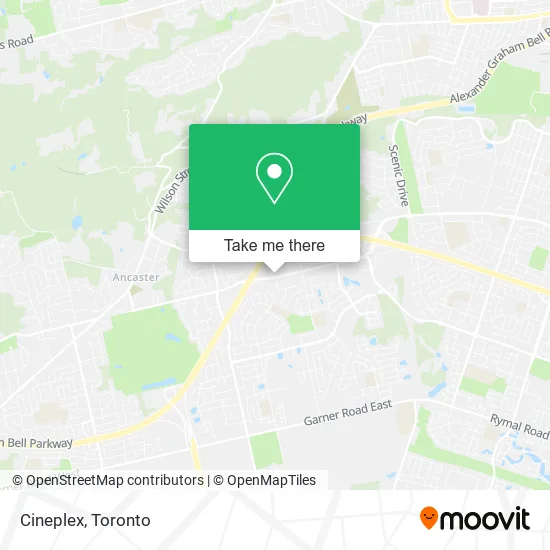 Cineplex map