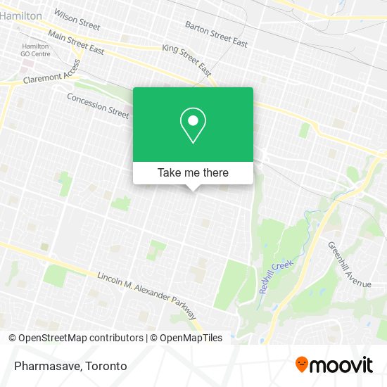 Pharmasave map