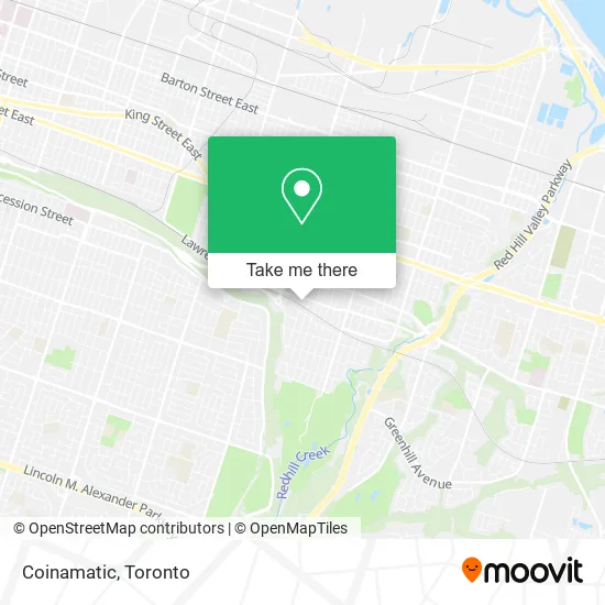 Coinamatic map