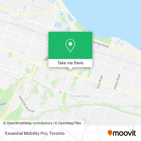 Essential Mobility Pro map