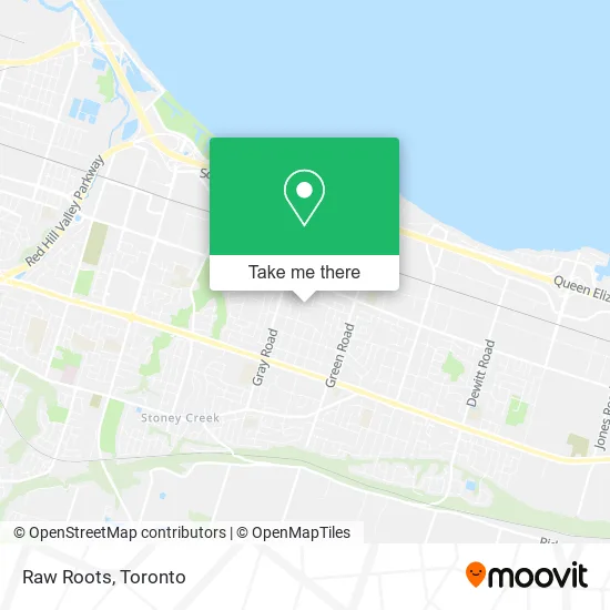 Raw Roots map