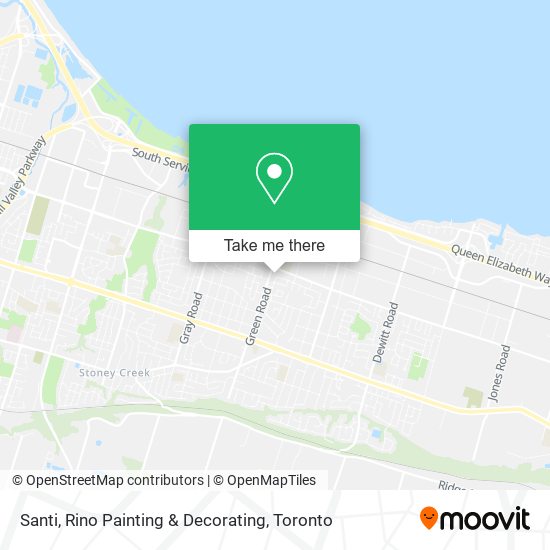 Santi, Rino Painting & Decorating map