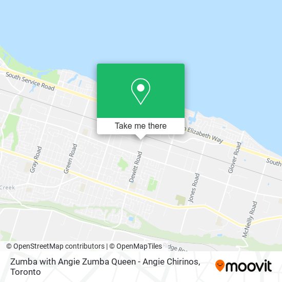 Zumba with Angie Zumba Queen - Angie Chirinos map