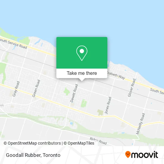 Goodall Rubber map