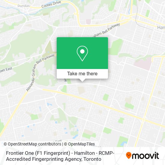 Frontier One (F1 Fingerprint) - Hamilton - RCMP-Accredited Fingerprinting Agency plan