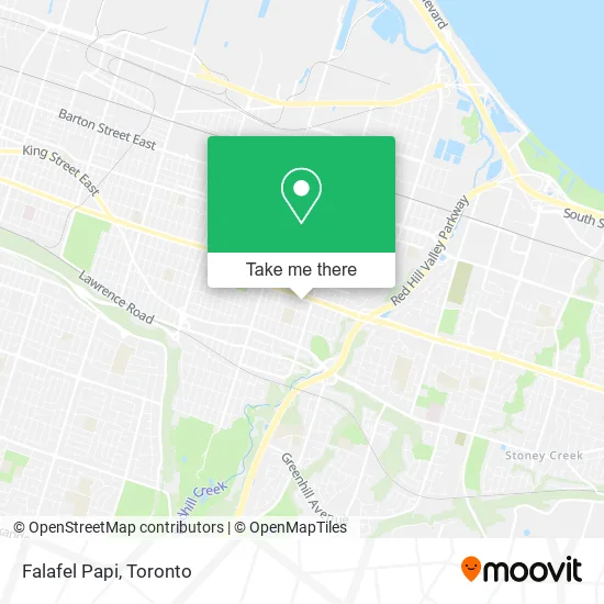 Falafel Papi map
