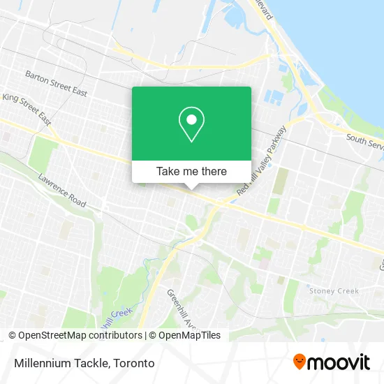 Millennium Tackle map