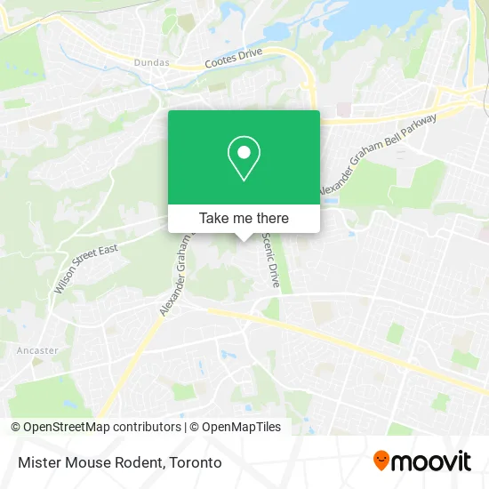Mister Mouse Rodent map