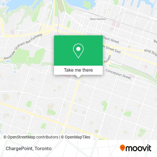 ChargePoint map