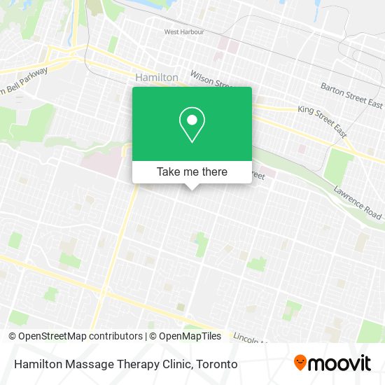 Hamilton Massage Therapy Clinic plan