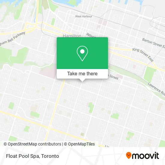Float Pool Spa map