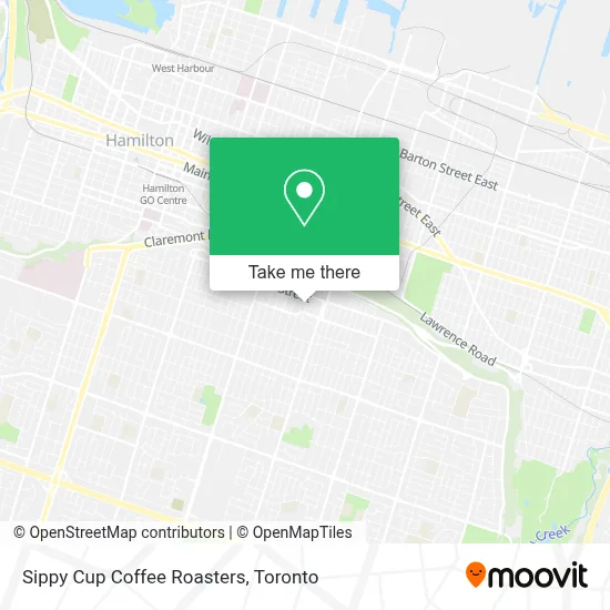 Sippy Cup Coffee Roasters map