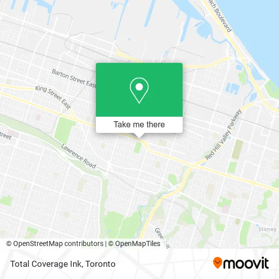 Total Coverage Ink map