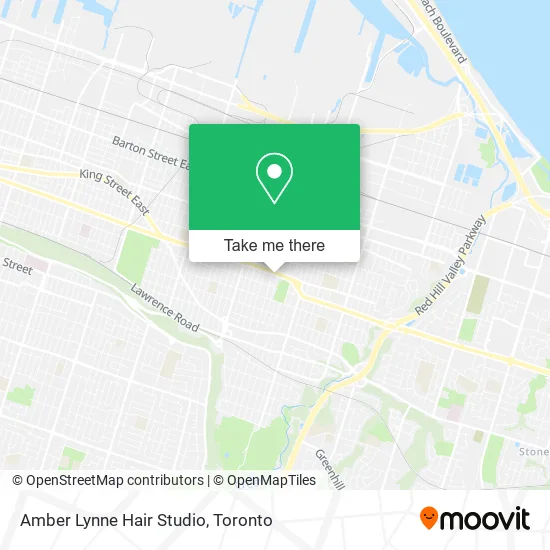 Amber Lynne Hair Studio map