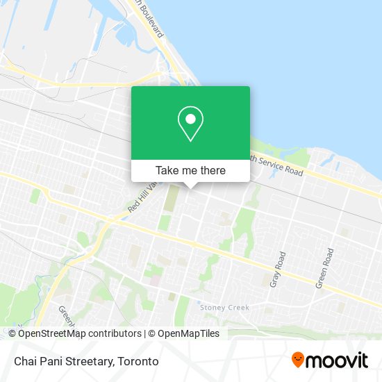 Chai Pani Streetary map