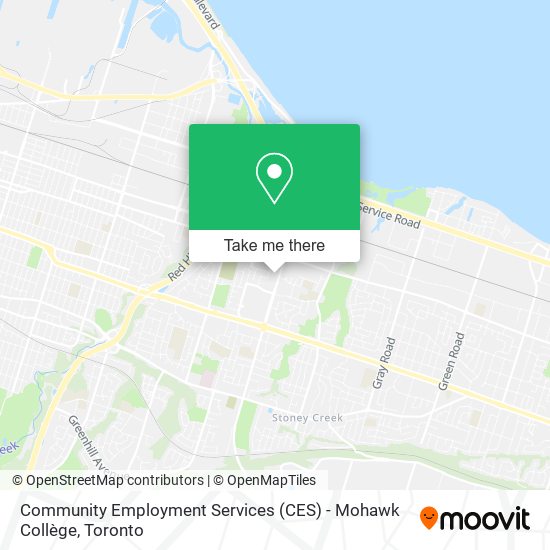 Community Employment Services (CES) - Mohawk Collège map
