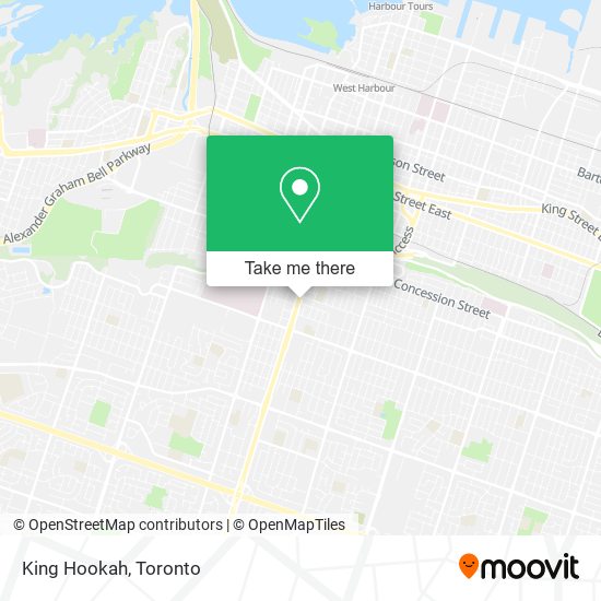 King Hookah map