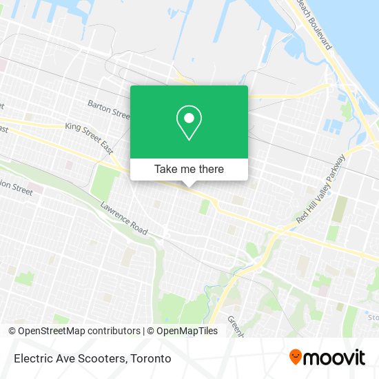 Electric Ave Scooters map