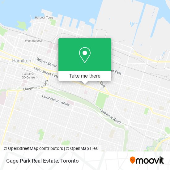 Gage Park Real Estate map