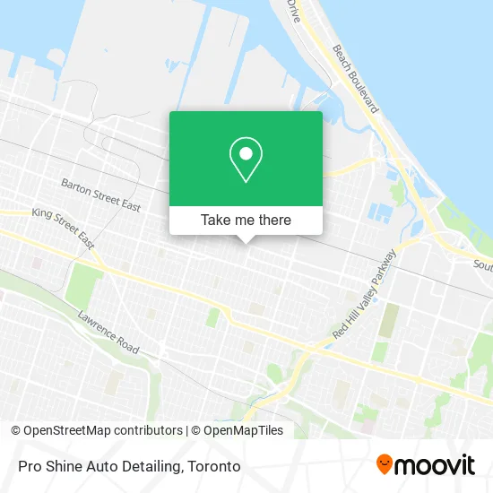 Pro Shine Auto Detailing map