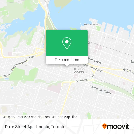 Duke Street Apartments map