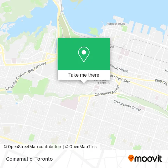 Coinamatic map